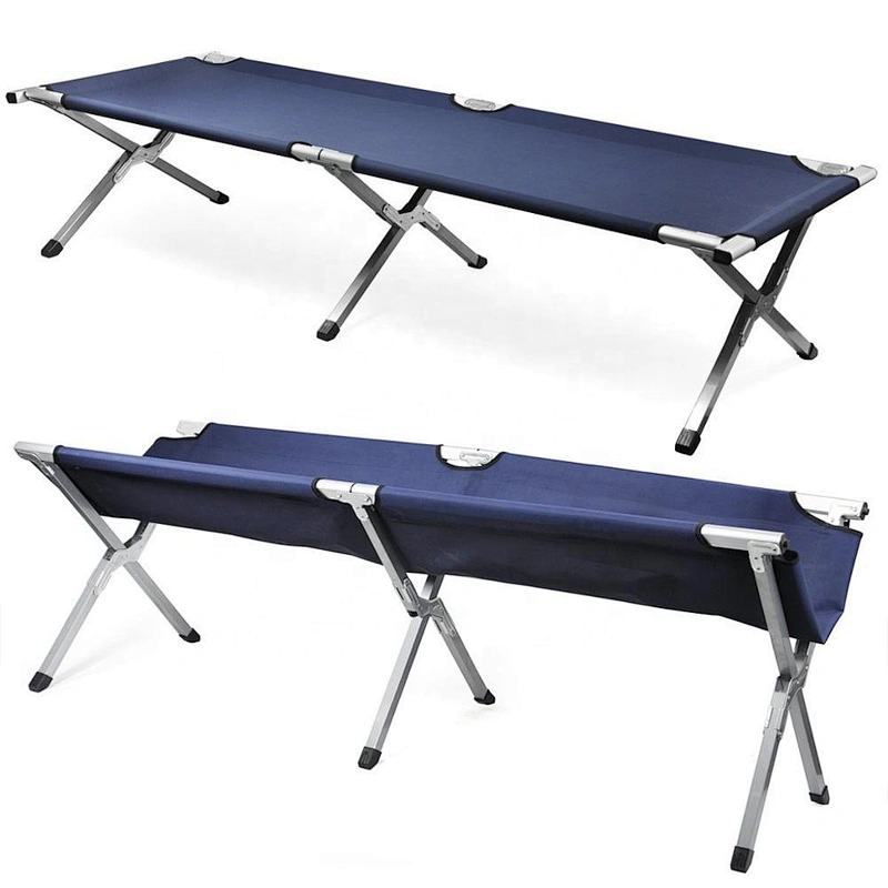 Military Canvas Aluminum Folding Camping Bed