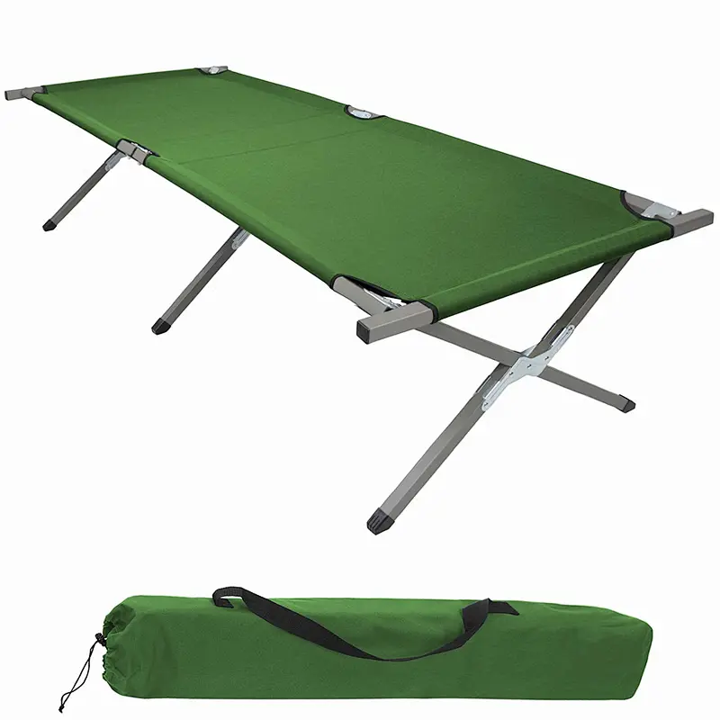 Supergroup Military reclining folding single sofa bed and camping bunk bed cots army bunk stretcher camp bed