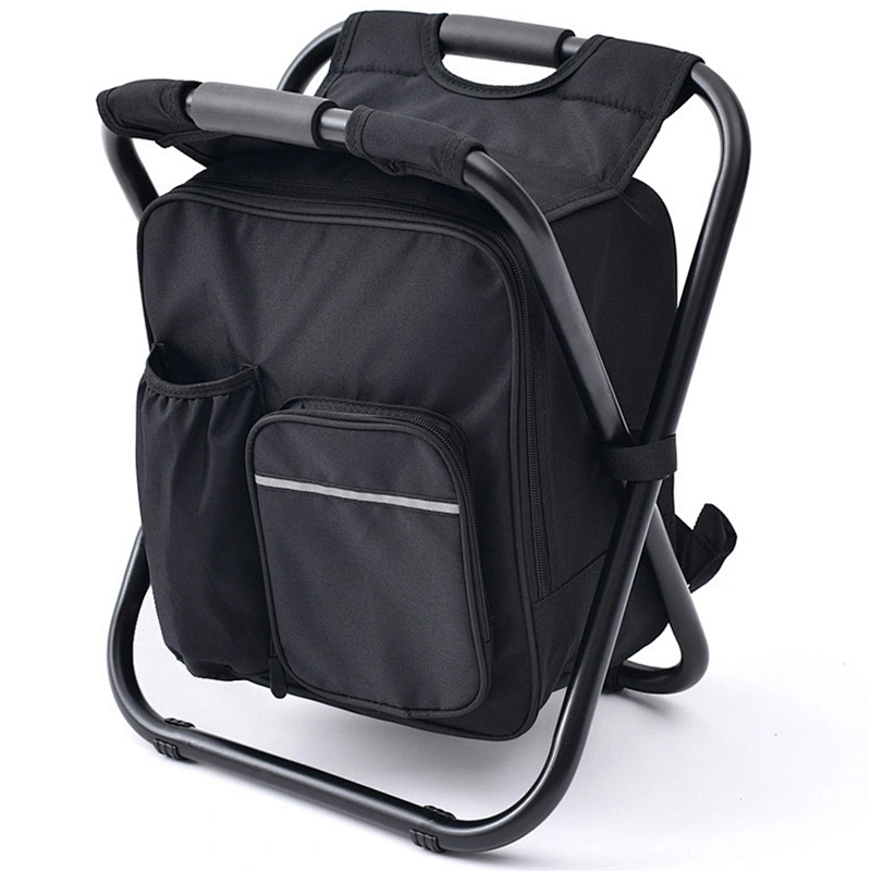 picnic folding stools cooler backpack metal folding chair for fishing