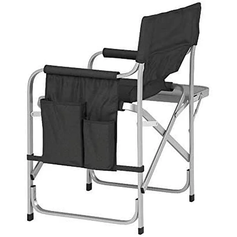 Wholesale Folding Director Chair With Side Table and with headrest Canvas Deluxe Portable Director Chairs