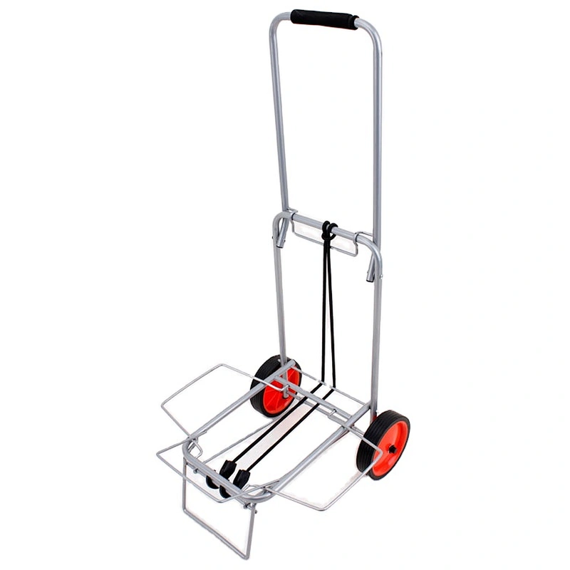 Foldable Compact Multi Purpose Luggage Trolley Cart Flip out Support with Steel