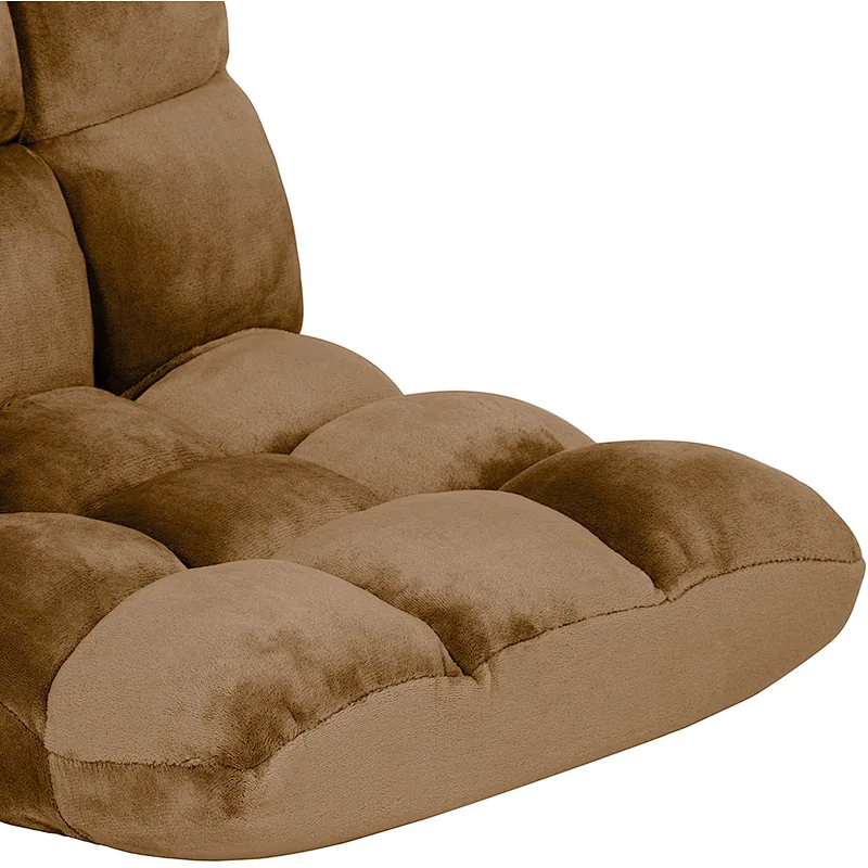 high quality Folding Floor Bed Lazy Chair adjustable  modern style floor lounge Cushioned Recliner chair