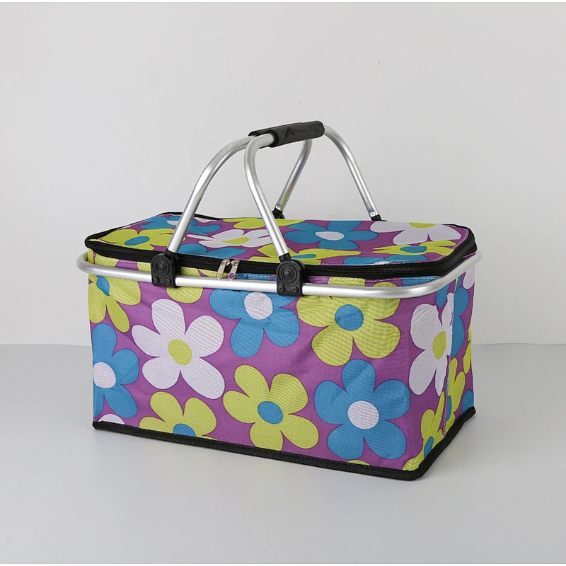 Supergroup Wholesale Fashionable supermarket Custom Morden Rolling collapsable aluminum Shopping Basket