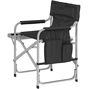 Wholesale Folding Director Chair With Side Table and with headrest Canvas Deluxe Portable Director Chairs