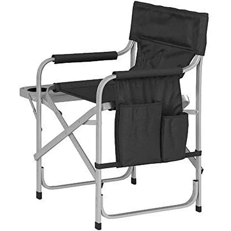 Wholesale Folding Director Chair With Side Table and with headrest Canvas Deluxe Portable Director Chairs