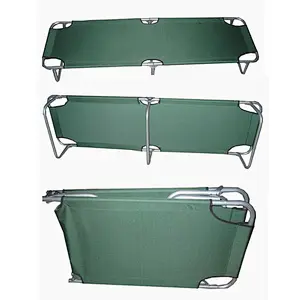 Oxford Folding steel Camp Beds/Army Cot Military Cot