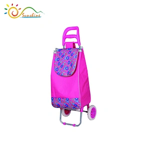 Zero gravity China made beach trolley cart grocery trolley bag pet trolley