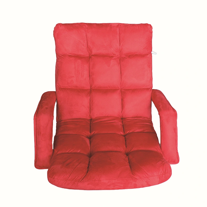 Supergroup best seller Metal Adjustable Backrest Folding Floor Chair