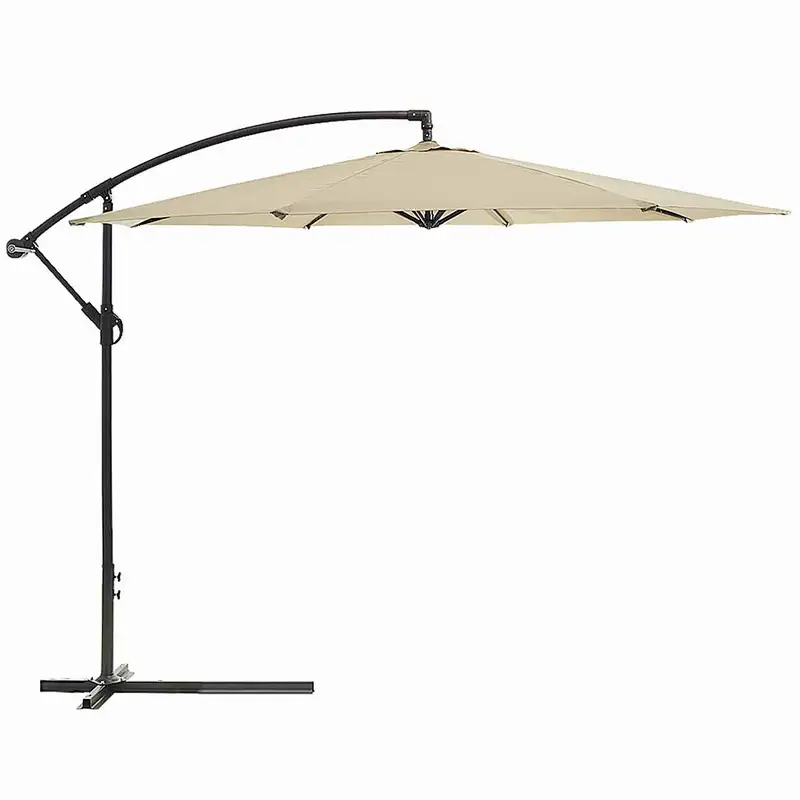 High Quality 3m Outdoor Furniture Patio Parasol Sun Shade Cantilever Yard Banana umbrellas garden