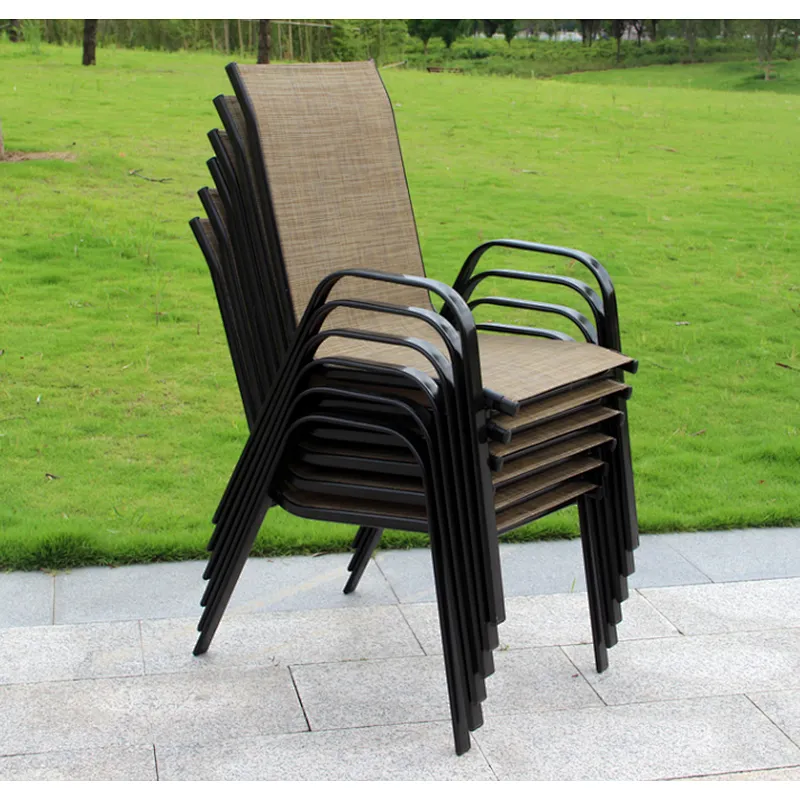 Outdoor Funiture Steel Event Wholesale Metal Garden Lawn Camping Stacking Chair