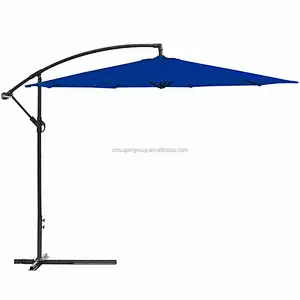 High Quality 3m Outdoor Furniture Patio Parasol Sun Shade Cantilever Yard Banana umbrellas garden