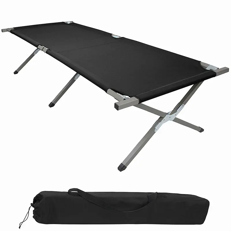 Supergroup Military reclining folding single sofa bed and camping bunk bed cots army bunk stretcher camp bed