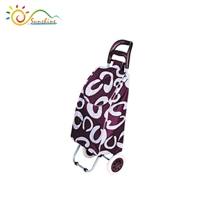 Zero gravity China made beach trolley cart grocery trolley bag pet trolley