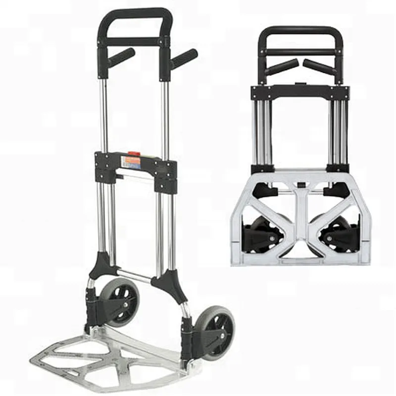 Aluminum hand luggage trolley folding trolley cart