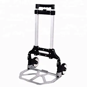 Aluminum hand luggage trolley folding trolley cart