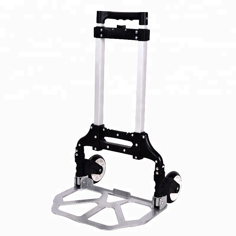 Aluminum hand luggage trolley folding trolley cart