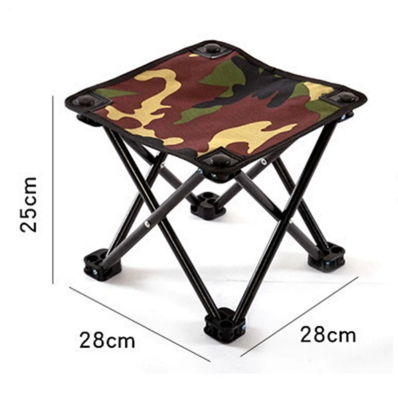 Custom Size steel Camping Fishing Lightweight folding chair outdoor