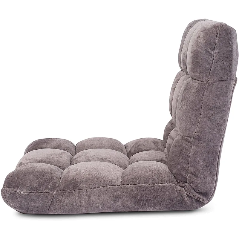 high quality Folding Floor Bed Lazy Chair adjustable  modern style floor lounge Cushioned Recliner chair