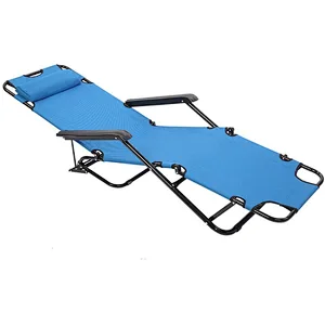 Folding outdoor garden bench chair foldable zero gravity lounger chair