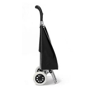 Aluminum folding shopping trolley,travel luggage cart,hand trolley with wheels