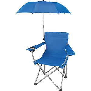 Portable Reclining Folding Beach Camp Chairs With Umbrella