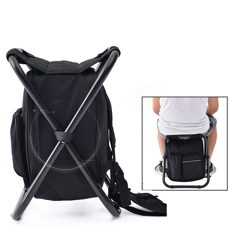 picnic folding stools cooler backpack metal folding chair for fishing