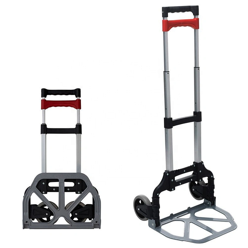 Aluminum hand luggage trolley folding trolley cart