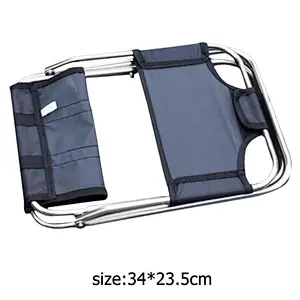 Popular wholesale cheap lightweight steel camping fishing beach chair comfort folding chair