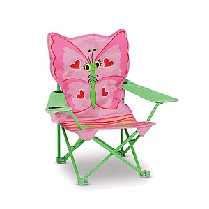 Wholesale Cheap Outdoor Fabric Cartoon Customized Animal Folding Kid Chair