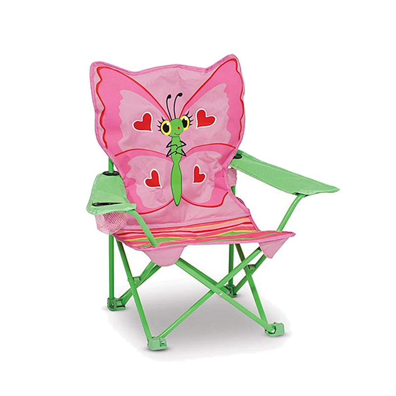 Wholesale Cheap Outdoor Fabric Cartoon Customized Animal Folding Kid Chair