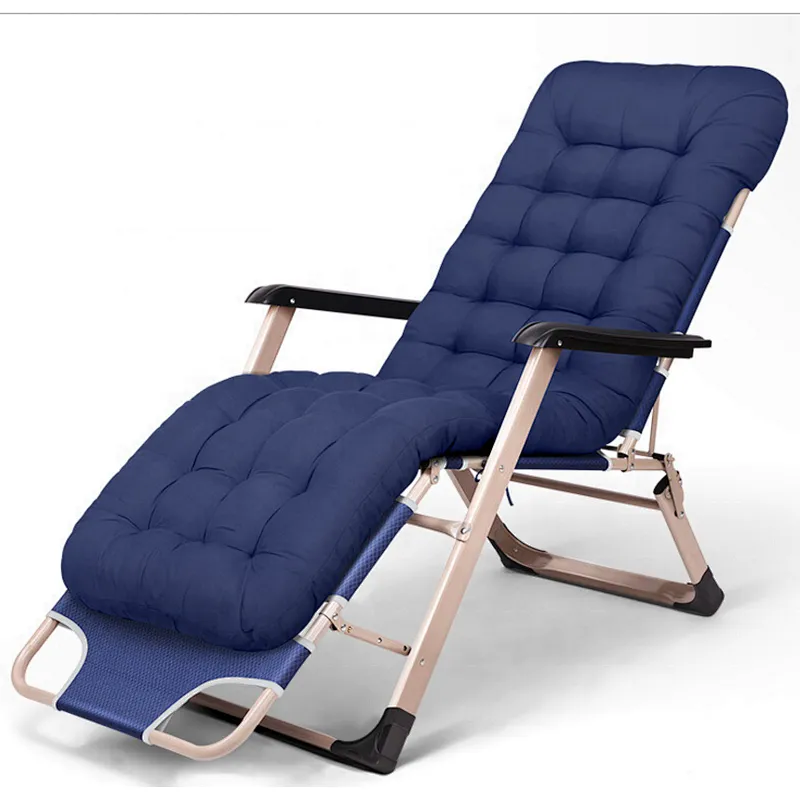 Outdoor folding sun lounge chairs portable beach chaise lounge chair folding recliner chair