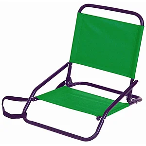Wholesale Customized Low Back Aluminum Frame Folding Beach Chair