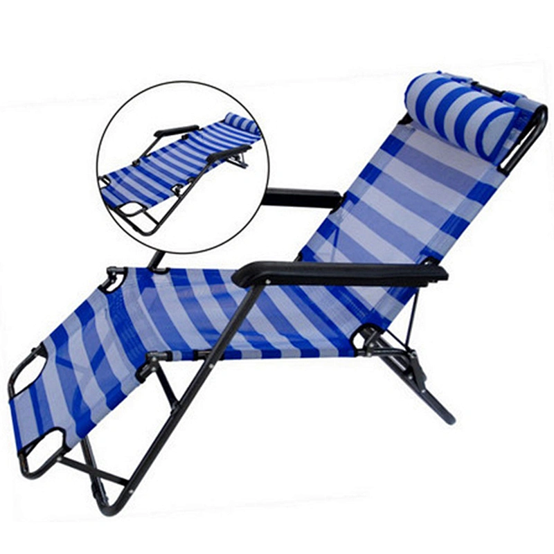 High quality lightweight sun lounge beach recliner zero gravity foldable chair