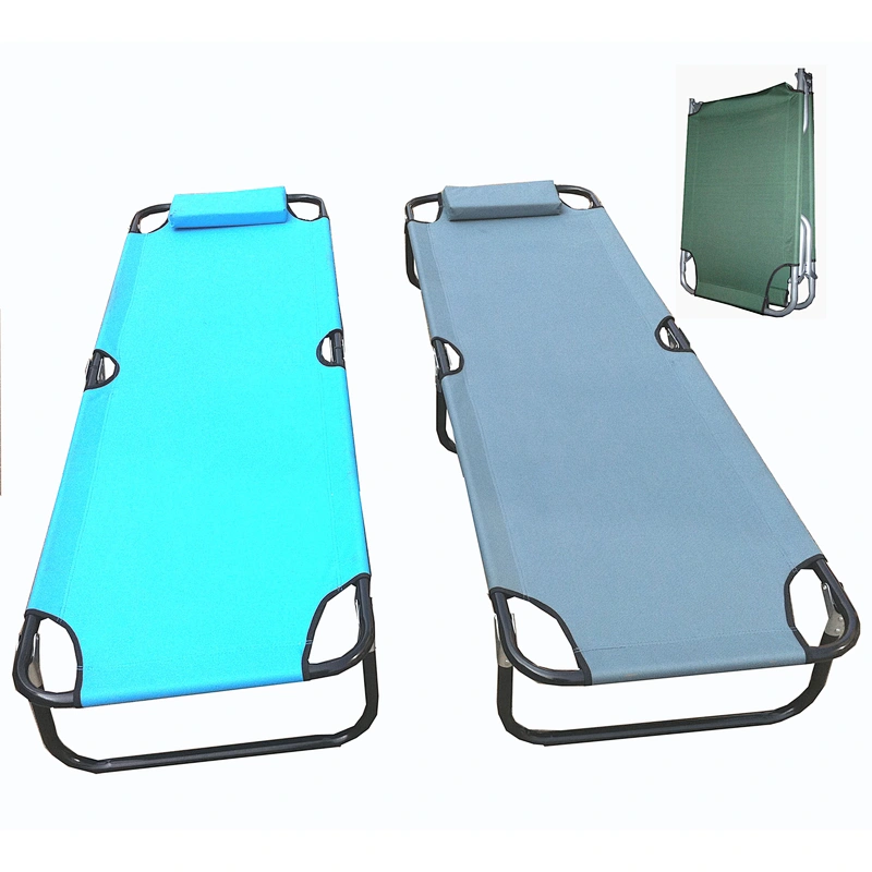 Army cot folding bed,Beach Folding Bed With Beach Pillow