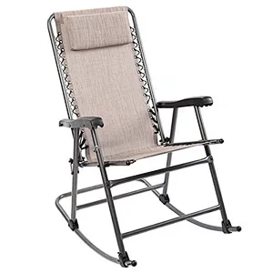 Hot Sale Outdoor Garden Chair Modern Sling Fabric Rocking Chair