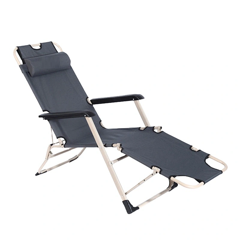 Deluxe ourdoor folding garden relaxing lounge chair