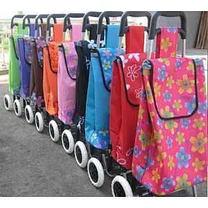 Cheap Folding Shopping Trolley Bag On Wheel