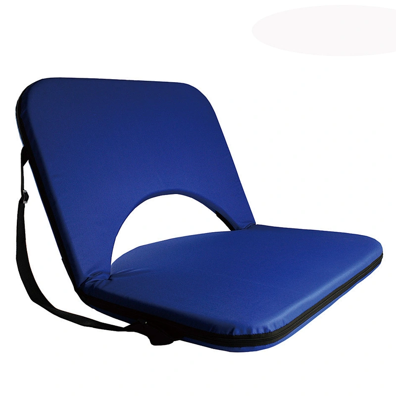 Supergroup Foldable portable adjustable back legless nursing school padded stadium seat bleachers folding floor chair