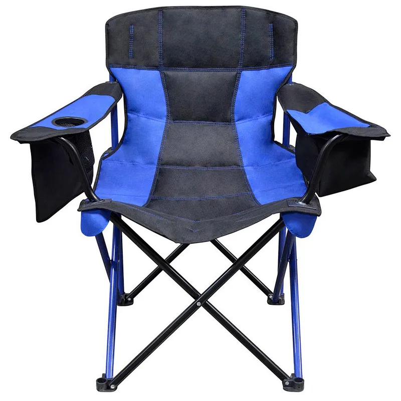 New design Giant folding camping chair with cooler bag foldable for outdoor camping chair