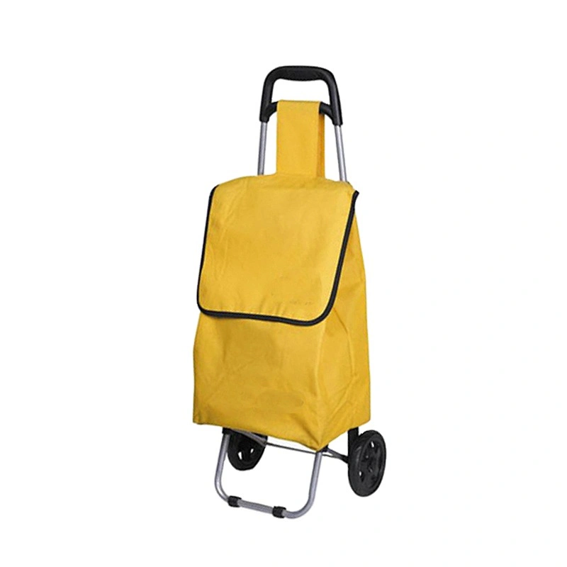 Eco friendly fashion shopping trolley bag sizes hand trolley two wheel