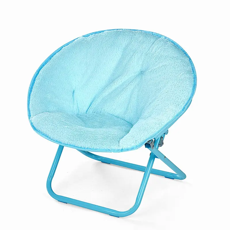 Folding portable Outdoor Beach Fishing Picnic Camping And Hiking Kids Moon Chair round moon chair for indoor and outdoor leisure