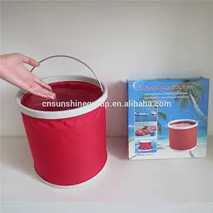 Folding Portable Outdoor Camping Foldable Water Bucket