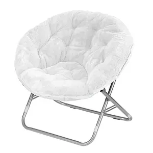 Folding portable Outdoor Beach Fishing Picnic Camping And Hiking Kids Moon Chair round moon chair for indoor and outdoor leisure