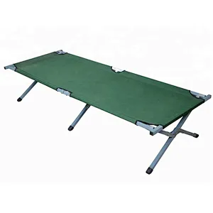 Cheap Folding Army Cot With 600D carrying bag Foldable aluminum stretcher army bed