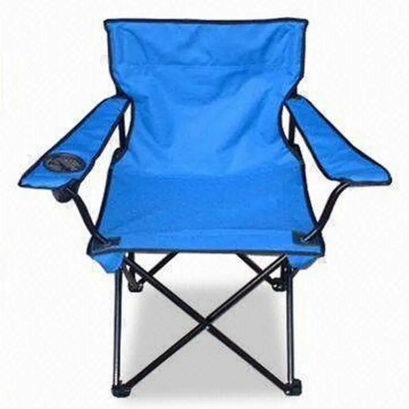 Wholesale Outdoor Foldable Hiking Chair Pocket Fishing Steel Tube Chair Folding Beach Chair