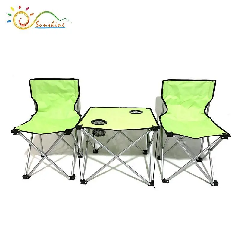 Top grade camping folding table and chair set in bulk