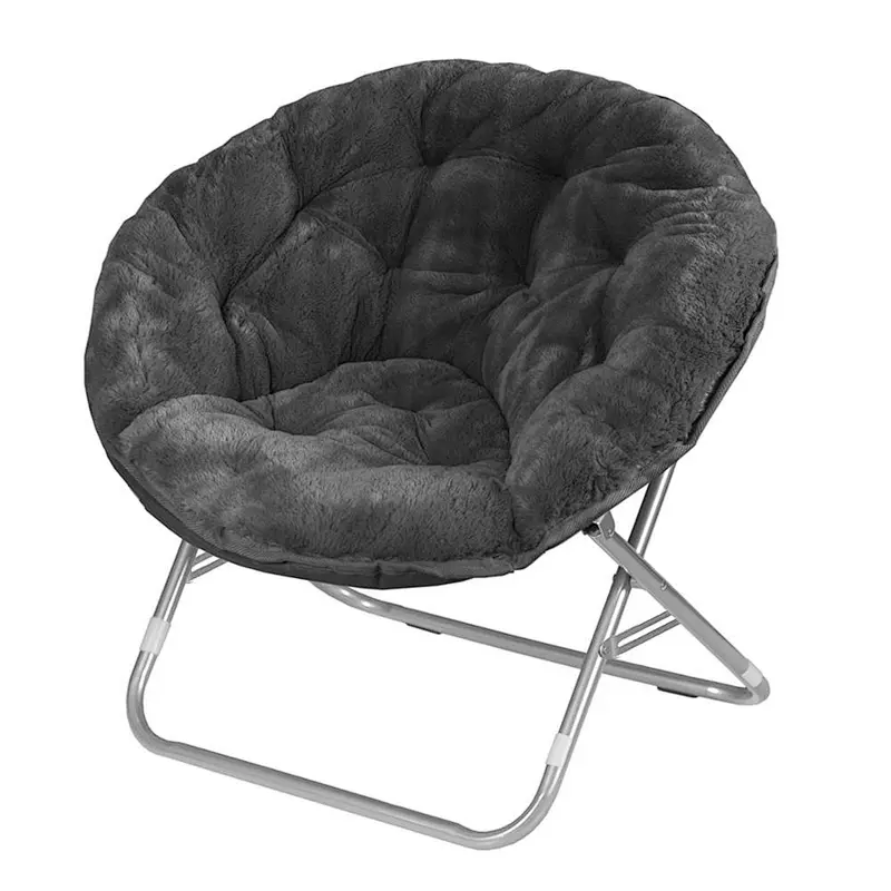 Folding portable Outdoor Beach Fishing Picnic Camping And Hiking Kids Moon Chair round moon chair for indoor and outdoor leisure