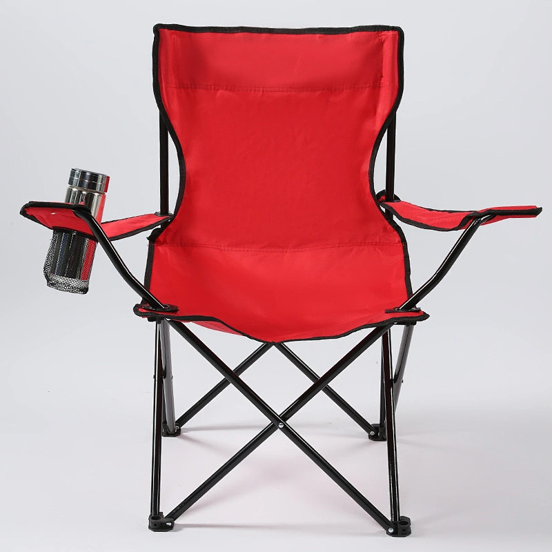 Folding Outdoor Chair Fabric with Carrying Bag and Armrest Camping Chair Fabric PE coating Supplier