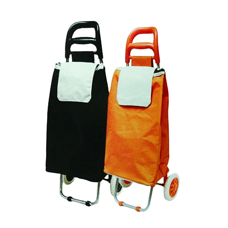 Convenient waterproof foldable removable luggage wheeled market trolley bag