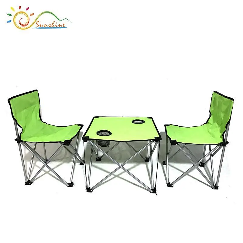 Top grade camping folding table and chair set in bulk